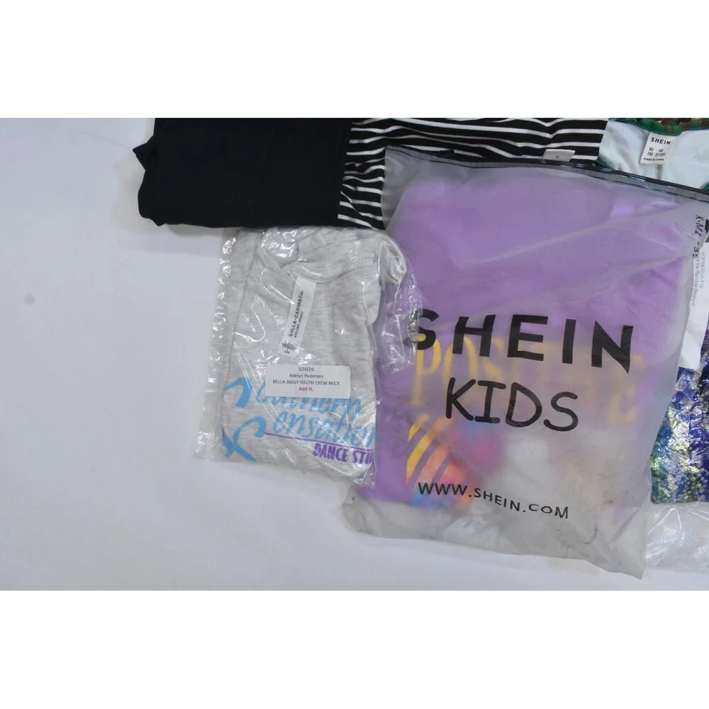 Wholesale Bulk Lot Of 11 Girls Size Large 10/12 Mixed Season Tops Bottoms